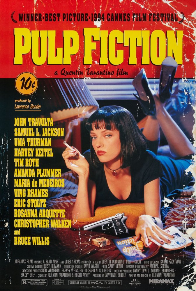 [影評] Pulp Fiction／黑色追緝令 – “我向他們大施報應，發怒斥責他們。我報復他們的時候，他們就知道我是耶和華。"